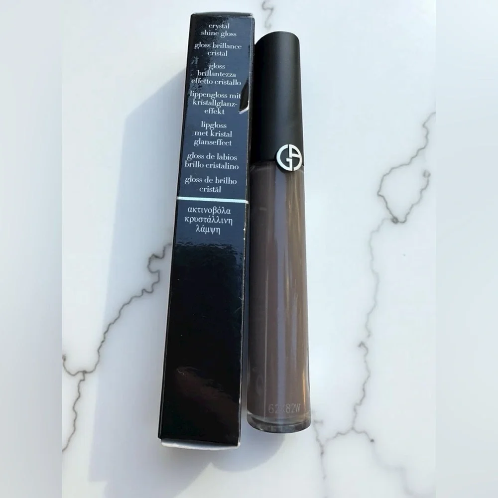 GIORGIO ARMANI (614) BELLADONNA FLASH LACQUER CRYSTAL SHINE GLOSS. NEW IN BOX.
